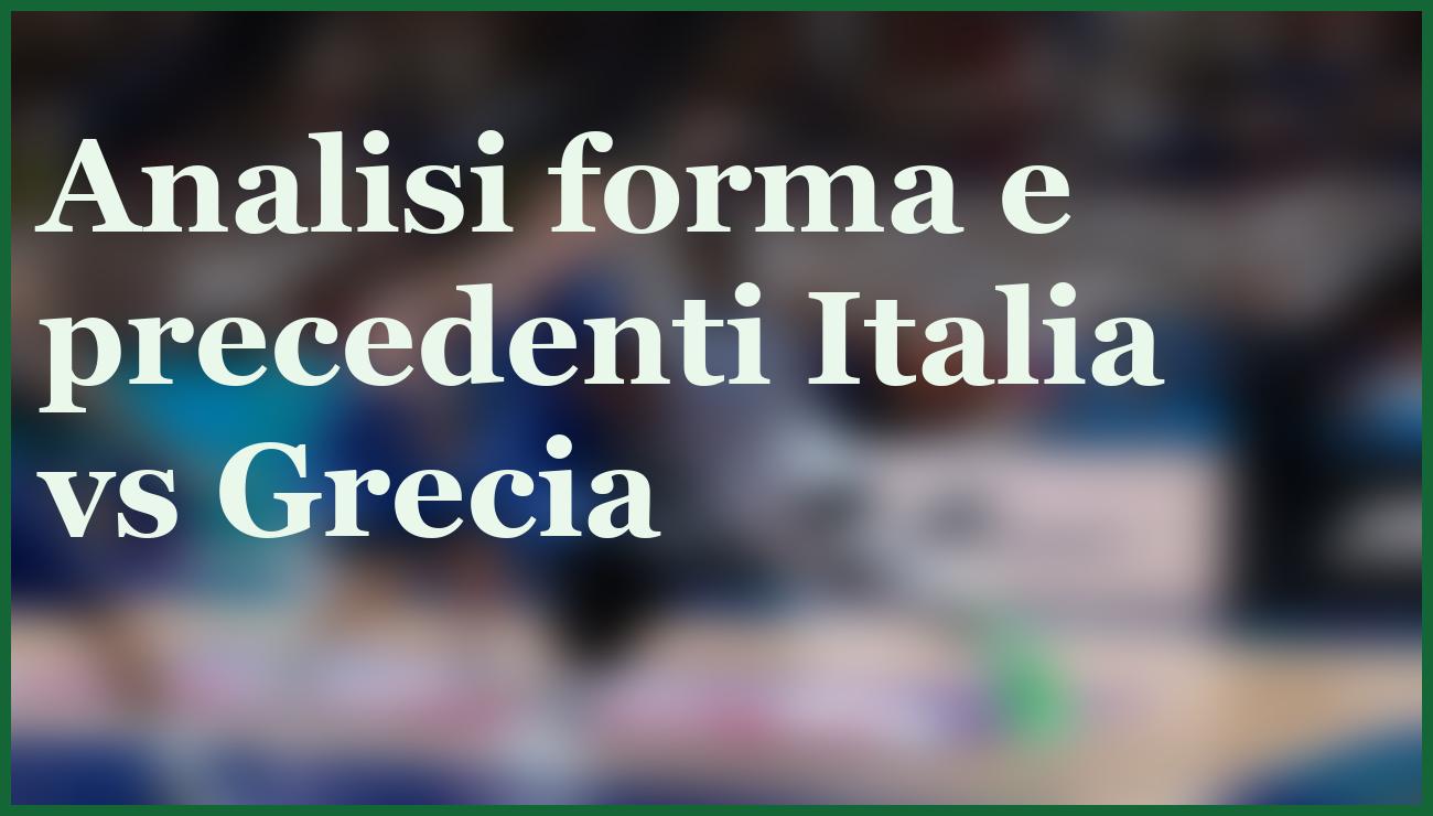 EuroBasket 2025, Italia-Grecia: quote e pronostico primo match 5 - dettaglio