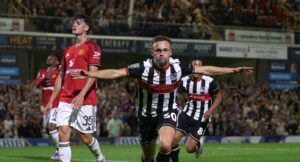 grimsby town manchester united match