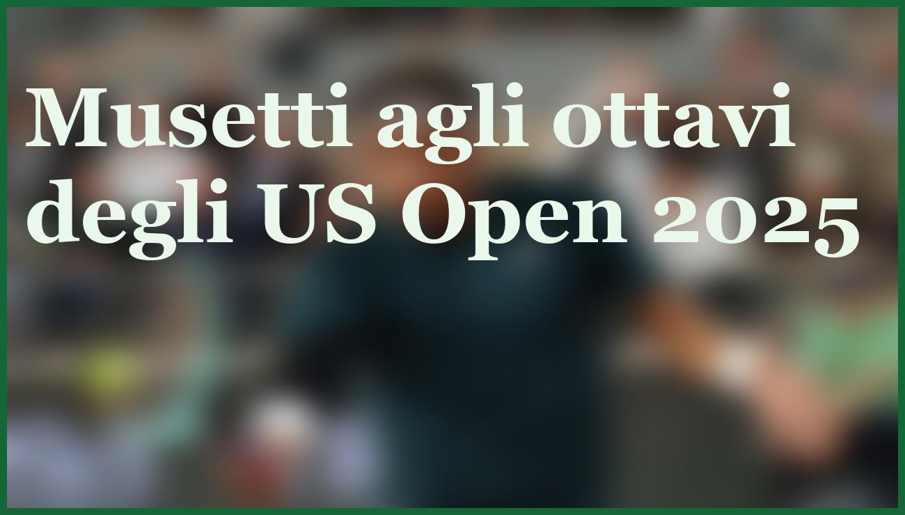 Musetti sfida Munar negli ottavi US Open: pronostico e quote aggiornate 1 Hero