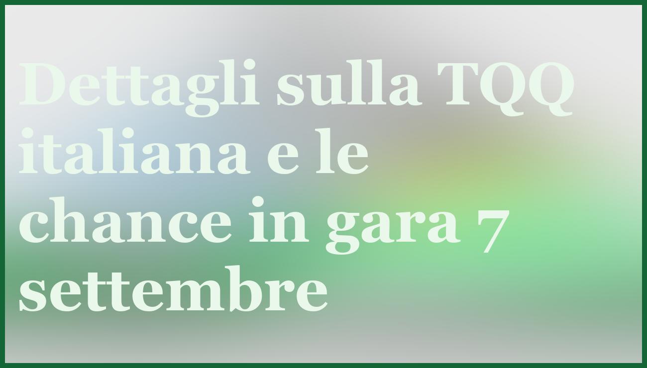 Longchamp Galop Pronostici TQQ Prix de Saint Nicolas 7 Settembre 5 - dettaglio