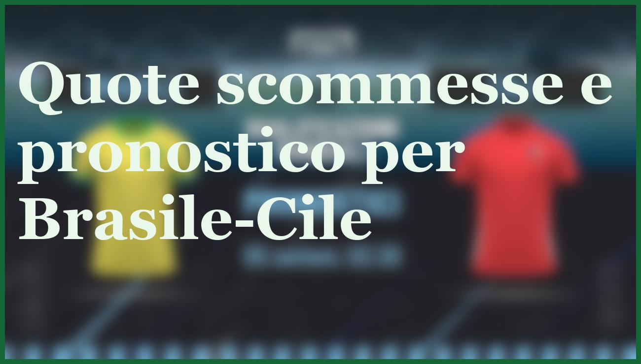Pronostico Brasile-Cile: Ancelotti punta alla vittoria al Maracanã 6 - dettaglio