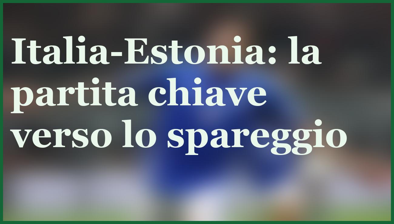 Pronostico shock: Italia ai Mondiali solo con lo spareggio 6 - dettaglio