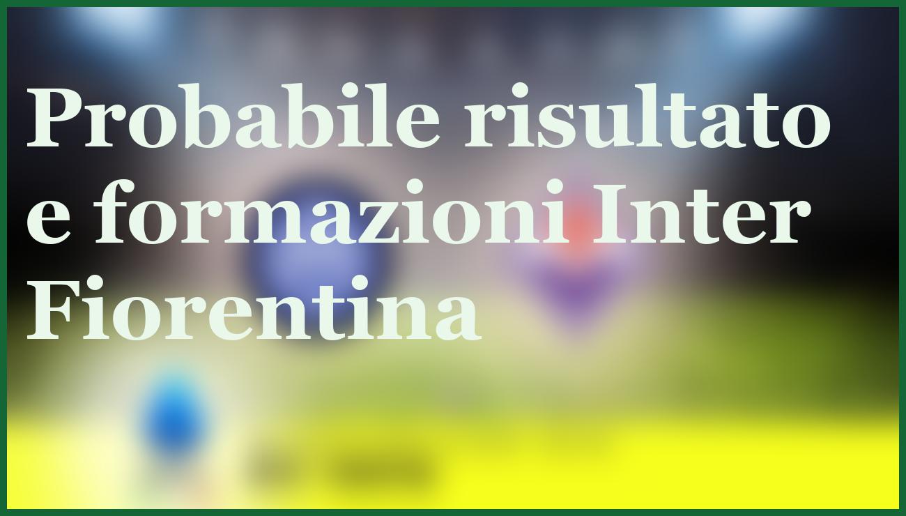 Inter Fiorentina 29 ottobre 2025: Pronostico su vittoria e gol 6 - dettaglio