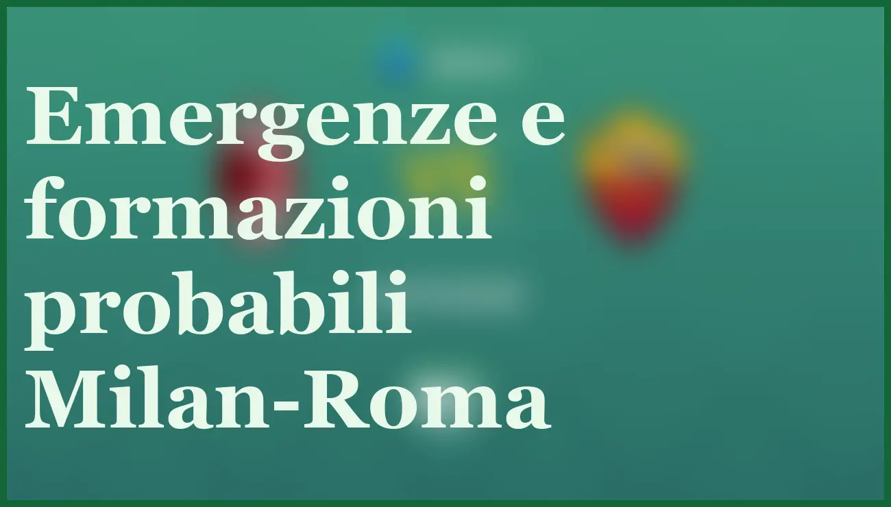 Milan-Roma 2 novembre 2025: Analisi quote e pronostico vittoria in bilico 5 - dettaglio