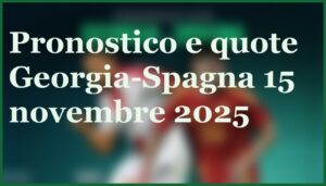 Roma Viktoria Plzen 23 ottobre 2025: pronostico e quote Europa League 10 pronostico georgia spagna 15 novembre 2025