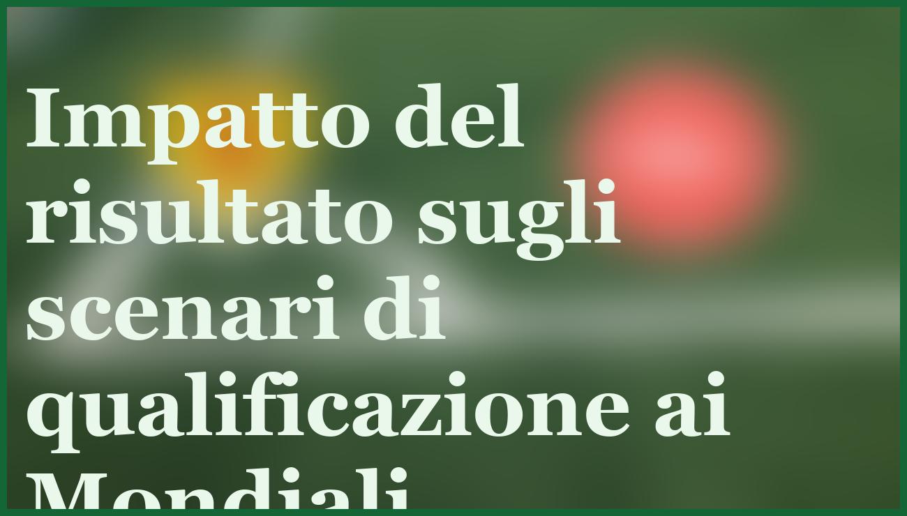 Scozia-Danimarca 18/11: sfida decisiva per i Mondiali 2026, ecco il pronostico 6 - dettaglio