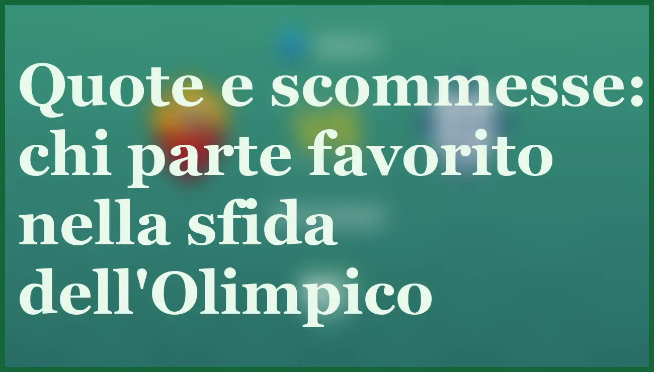 Roma-Como 15 dicembre 2025, pronostico e quote della sfida decisiva 5 - dettaglio