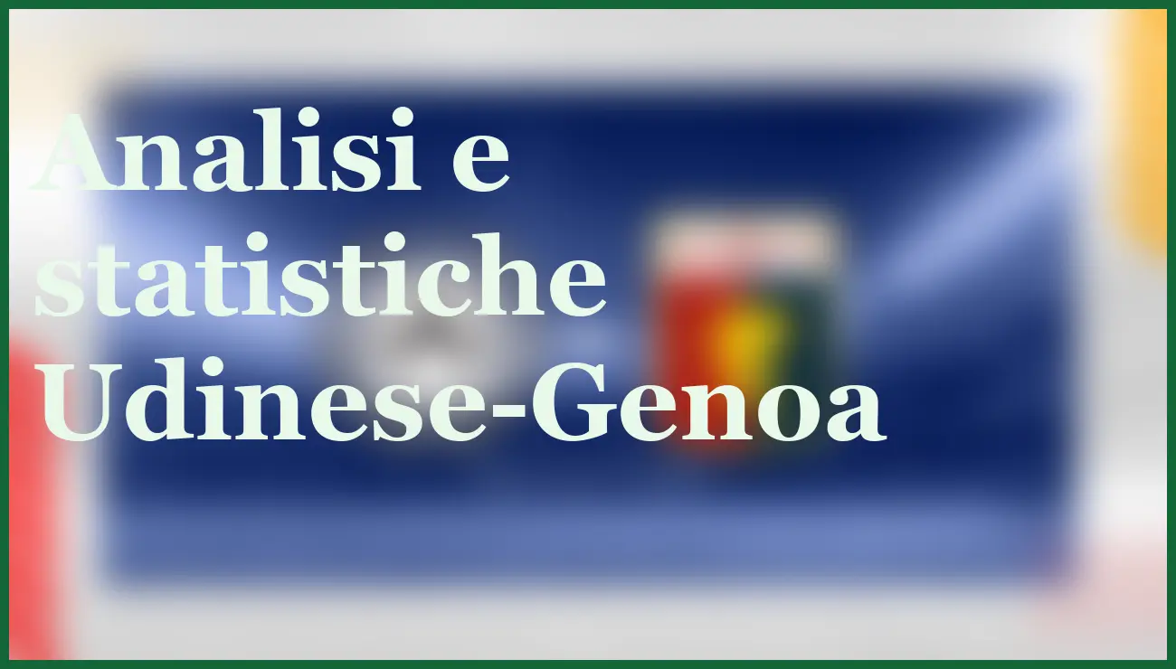 Udinese-Genoa 8 dicembre 2025: pronostico e quote in equilibrio 1 Hero
